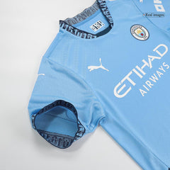 Player Version HAALAND #9 Manchester City Home  Football Shirt 2024/25 - UCL Best Football Kits Shop