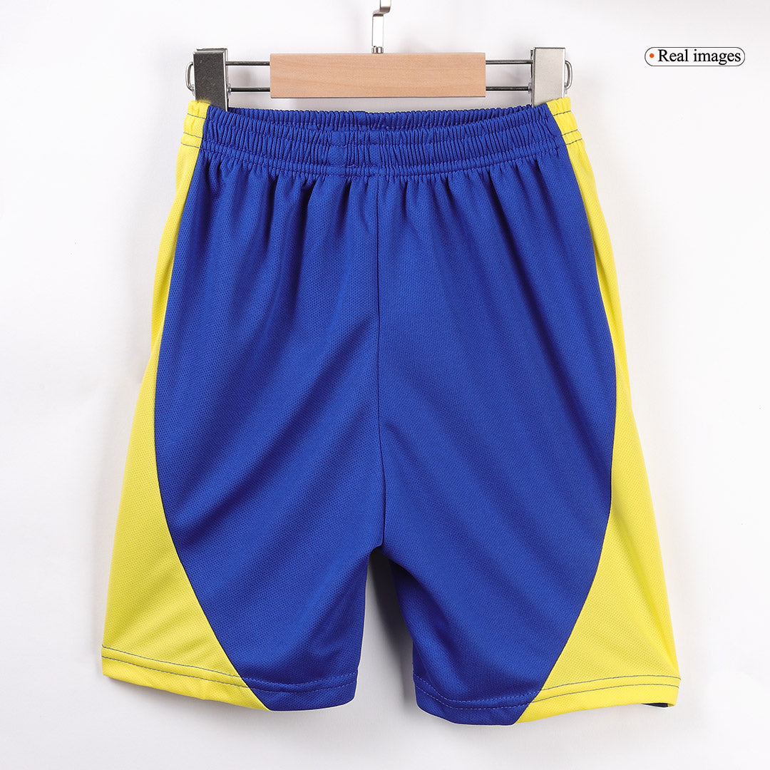 Kid's RONALDO #7 Al Nassr Home  Football Shirt Kit(Jersey+Shorts+Socks) 2024/25 - ACL Best Football Kits Shop