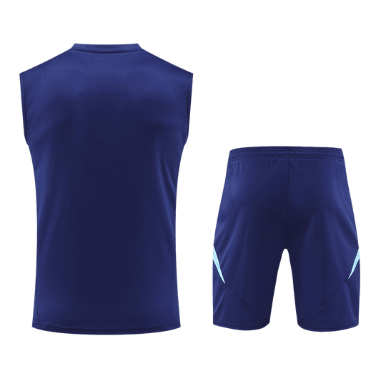 Arsenal Pre-Match  Football Shirt Vest Kit(Jersey+Shorts) 2024/25 Best Football Kits Shop