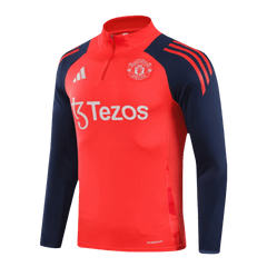 Manchester United Zipper Sweatshirt Kit(Top+Pants) 2024/25 Best Football Kits Shop