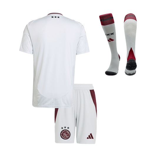 Kid's Ajax Third Away  Football Shirt Kit(Jersey+Shorts+Socks) 2024/25 Best Football Kits Shop