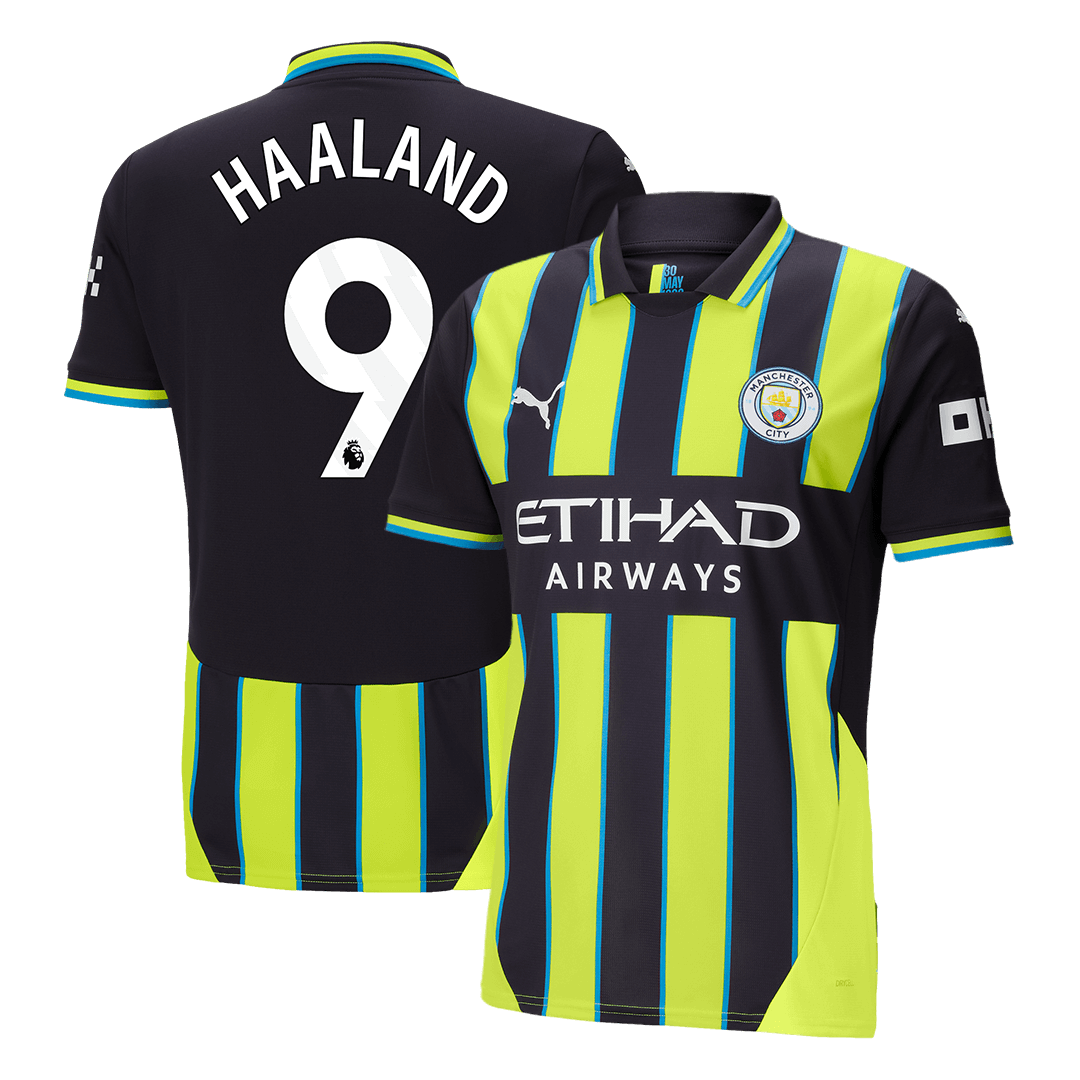 HAALAND #9 Manchester City Away  Football Shirt 2024/25 Best Football Kits Shop