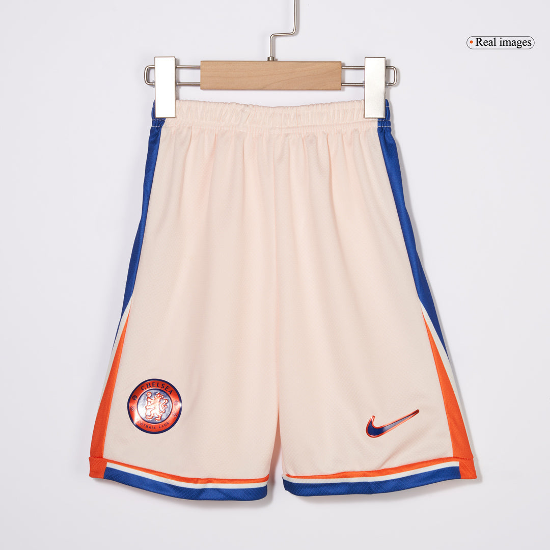 Kid's Chelsea Away  Football Shirt Kit(Jersey+Shorts) 2024/25 Best Football Kits Shop