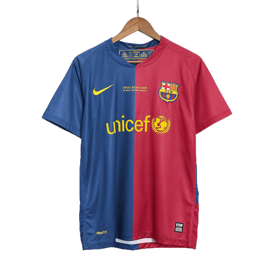 Retro A.INIESTA #8 2008/09 Barcelona Home  Football Shirt Best Football Kits Shop