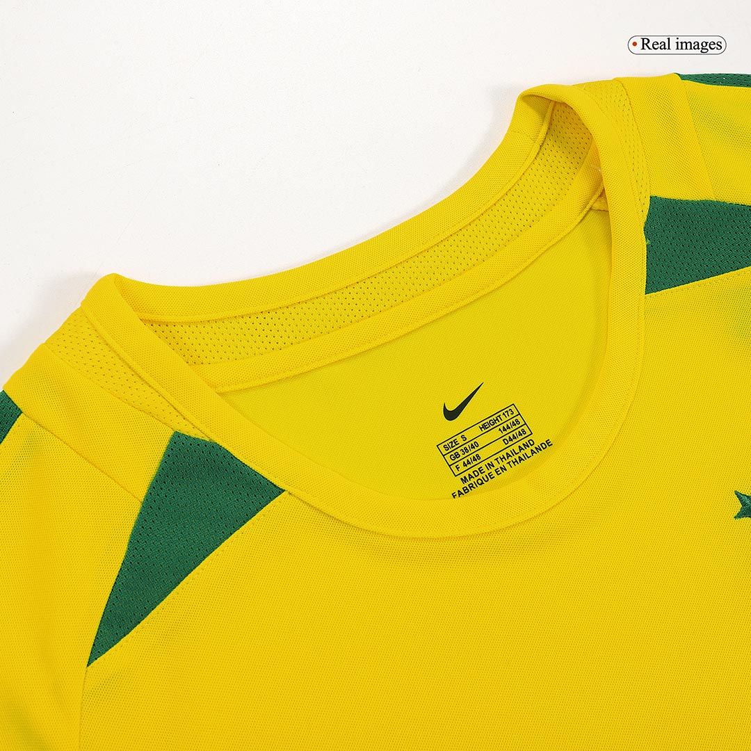 Retro RONALDO #9 2002/03 Brazil Home  Football Shirt Best Football Kits Shop