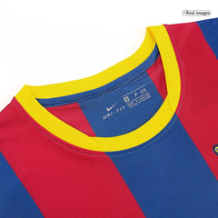 Retro DAVID VILLA #7 2010/11 Barcelona Home  Football Shirt Best Football Kits Shop