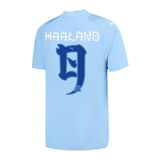 HAALAND #9 Manchester City Japanese Tour Printing Home  Football Shirt 2023/24 Best Football Kits Shop