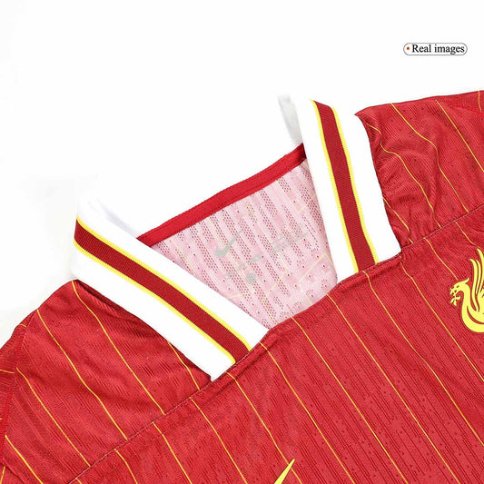 Player Version M.SALAH #11 Liverpool Home  Football Shirt 2024/25 Best Football Kits Shop