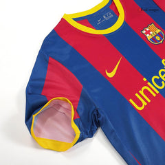 Retro DAVID VILLA #7 2010/11 Barcelona Home  Football Shirt Best Football Kits Shop