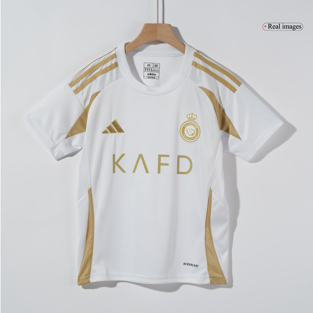 Kid's RONALDO #7 Al Nassr Third Away  Football Shirt Kit(Jersey+Shorts) 2024/25 - ACL Best Football Kits Shop
