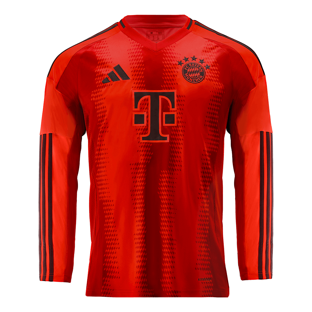 Bayern Munich Home Long Sleeve  Football Shirt 2024/25 Best Football Kits Shop