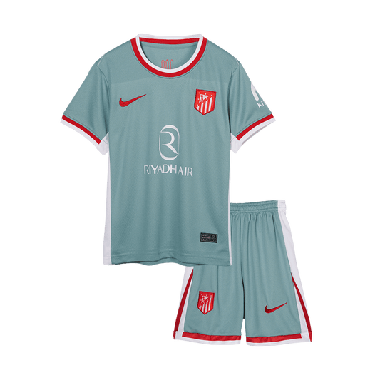 Kid's Atletico Madrid Away  Football Shirt Kit(Jersey+Shorts) 2024/25 Best Football Kits Shop