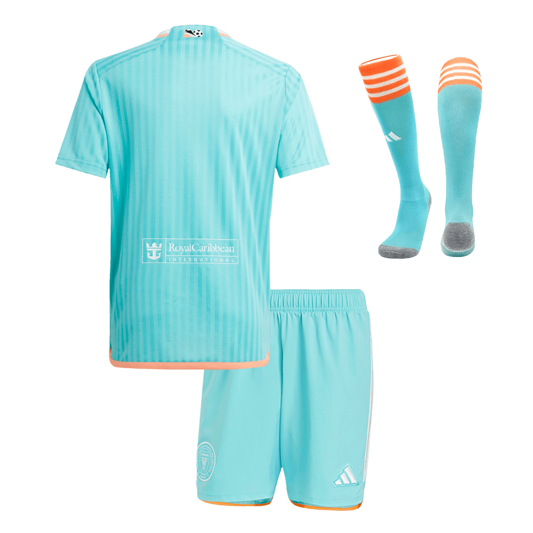 Kid's Inter Miami CF Third Away  Football Shirt Kit(Jersey+Shorts+Socks) 2024 Best Football Kits Shop
