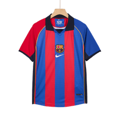 Retro XAVI #6 2001/02 Barcelona Home  Football Shirt Best Football Kits Shop
