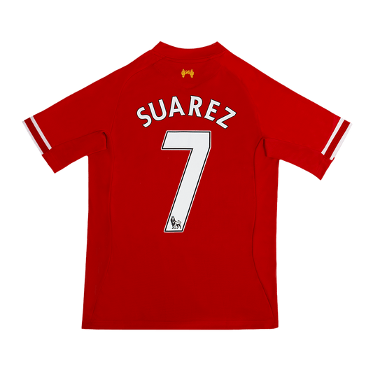 Retro SUAREZ #7 2013/14 Liverpool Home  Football Shirt Best Football Kits Shop