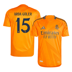 Player Version Arda Güler #15 Real Madrid Away  Football Shirt 2024/25 Best Football Kits Shop