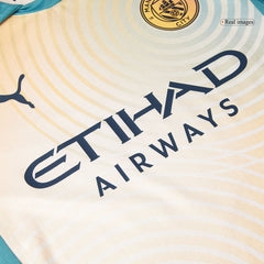 Player Version RODRIGO #16 Manchester City Fourth Away  Football Shirt 2024/25- Definitely City (UCL) Best Football Kits Shop