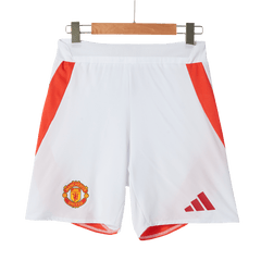 Player Version Manchester United Home Soccer Shorts 2024/25 Best Football Kits Shop