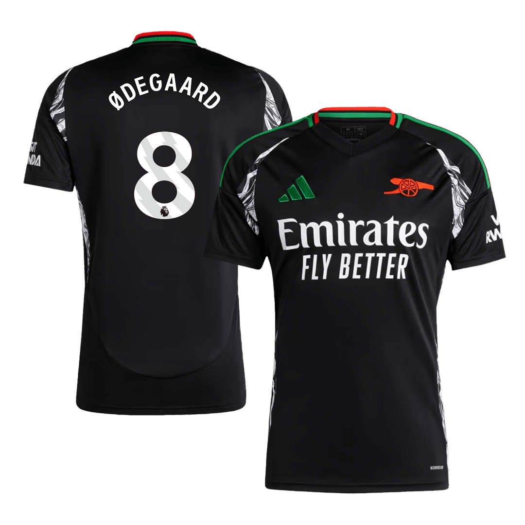 ØDEGAARD #8 Arsenal Away  Football Shirt 2024/25 Best Football Kits Shop