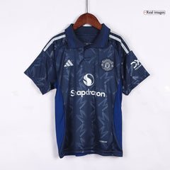 Kid's Manchester United Away  Football Shirt Kit(Jersey+Shorts) 2024/25 Best Football Kits Shop