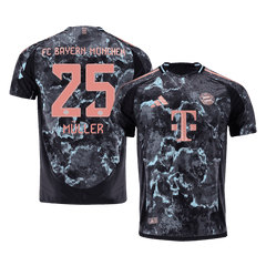Player Version MÜLLER #25 Bayern Munich Away  Football Shirt 2024/25 Best Football Kits Shop