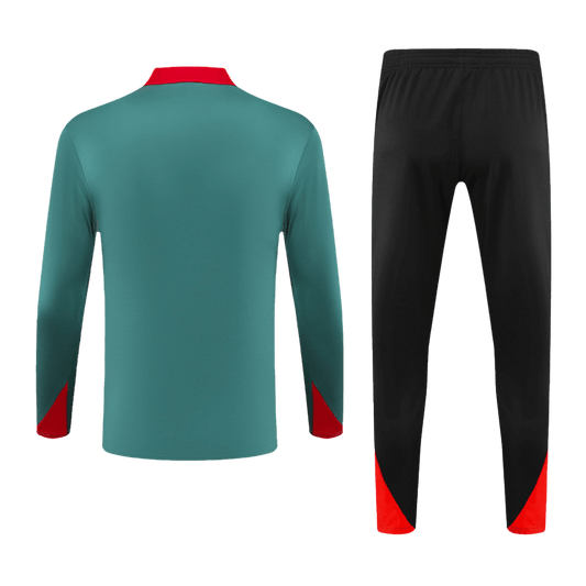 Liverpool Zipper Sweatshirt Kit(Top+Pants) 2024/25 Best Football Kits Shop