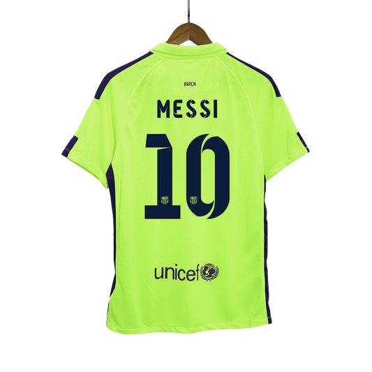 Retro MESSI #10 2014/15 Barcelona Third Away  Football Shirt Best Football Kits Shop