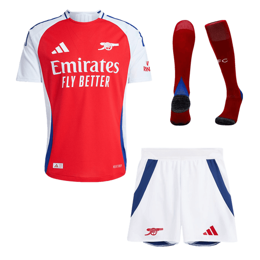 Player Version Arsenal Home  Football Shirt Kit(Jersey+Shorts+Socks) 2024/25 Best Football Kits Shop