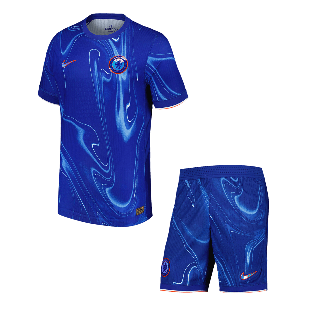 Player Version Chelsea Home  Football Shirt Kit(Jersey+Shorts) 2024/25 Best Football Kits Shop
