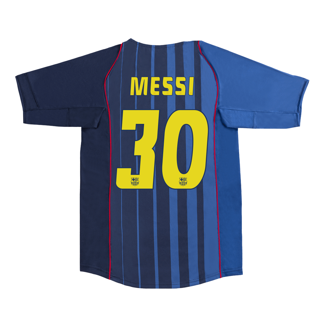 Retro MESSI #30 2004/05 Barcelona Away  Football Shirt Best Football Kits Shop