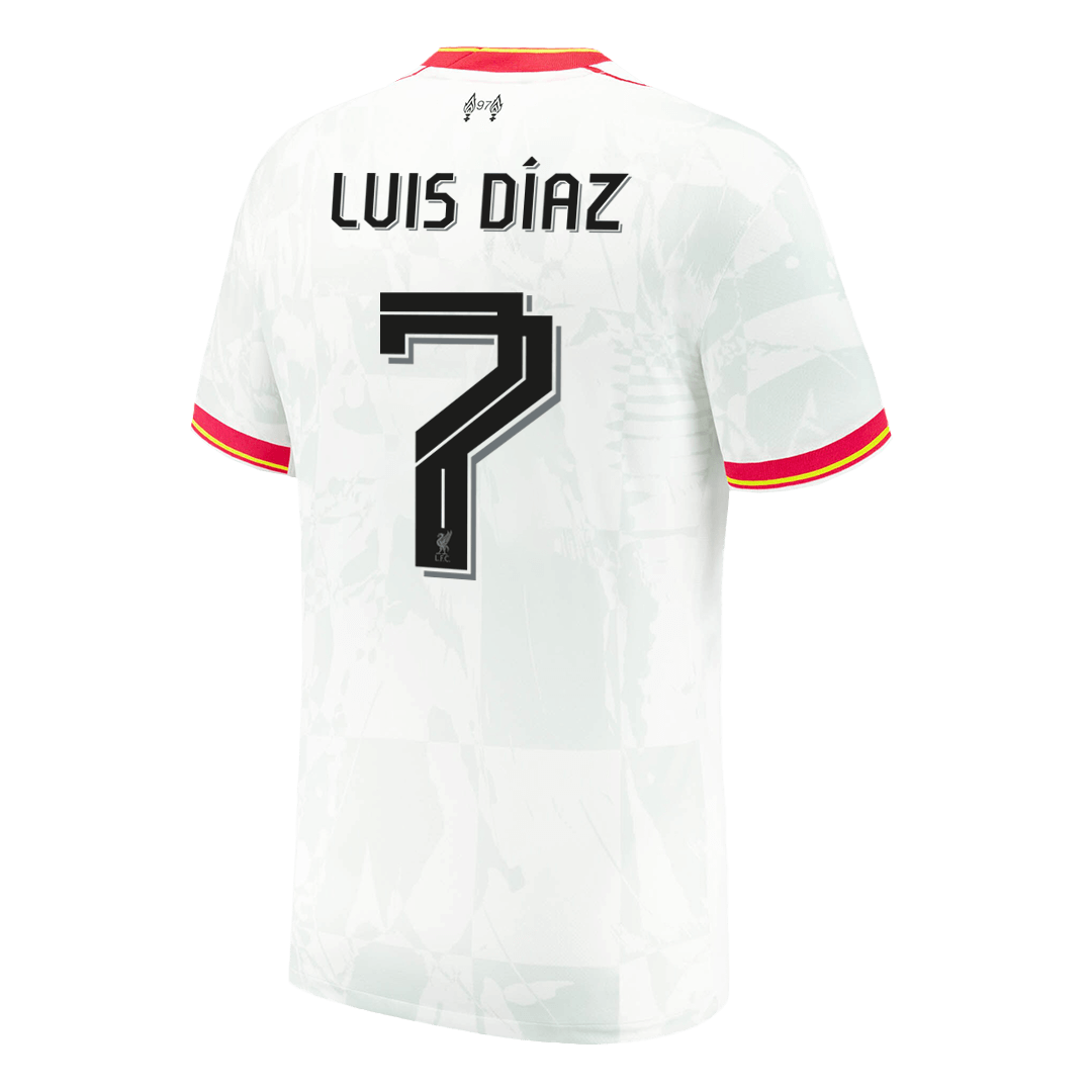 LUIS DÍAZ  #7 Liverpool Third Away  Football Shirt 2024/25 Best Football Kits Shop