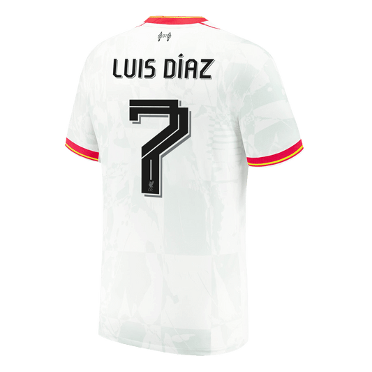 LUIS DÍAZ  #7 Liverpool Third Away  Football Shirt 2024/25 Best Football Kits Shop
