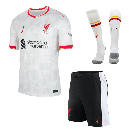 Liverpool Third Away  Football Shirt Kit(Jersey+Shorts+Socks) 2024/25 Best Football Kits Shop