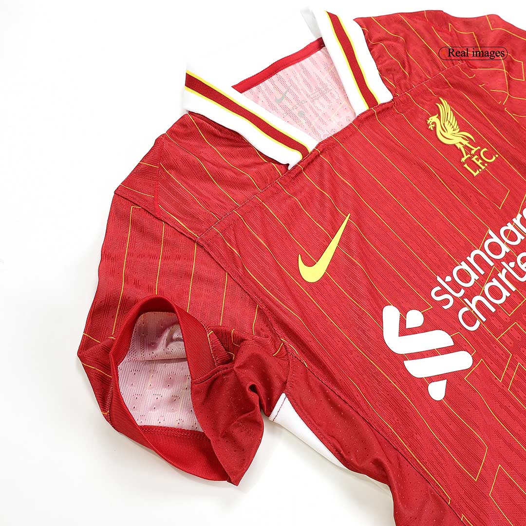 Player Version VIRGIL #4 Liverpool Home  Football Shirt 2024/25 Best Football Kits Shop