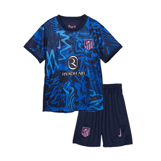 Kid's Atletico Madrid Third Away  Football Shirt Kit(Jersey+Shorts) 2024/25 Best Football Kits Shop