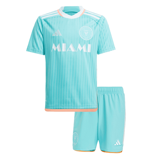 Kid's Inter Miami CF Third Away  Football Shirt Kit(Jersey+Shorts) 2024 Best Football Kits Shop