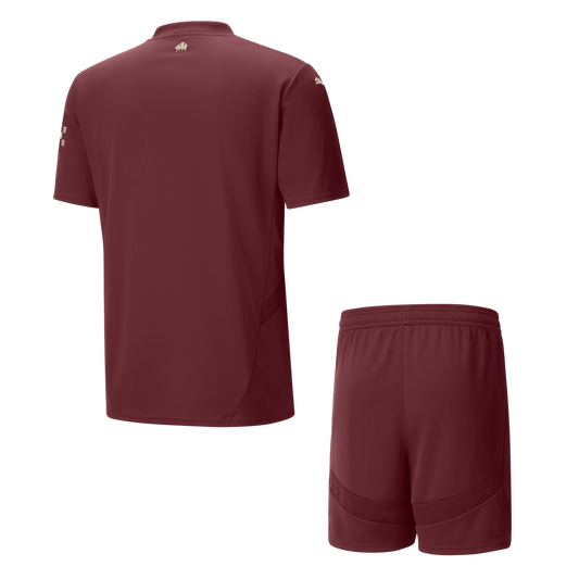 Manchester City Third Away  Football Shirt Kit(Jersey+Shorts) 2024/25 Best Football Kits Shop