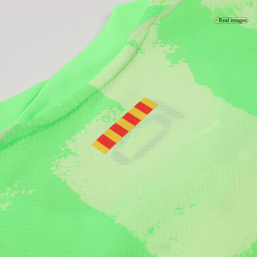 RAPHINHA #11 Barcelona Third Away  Football Shirt 2024/25 - UCL?Spotify Logo Without Text? Best Football Kits Shop