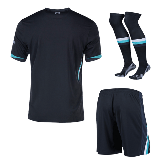 Liverpool Away  Football Shirt Kit(Jersey+Shorts+Socks) 2024/25 Best Football Kits Shop