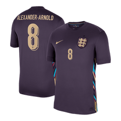 ALEXANDER-ARNOLD #8 England Away  Football Shirt Euro 2024 Best Football Kits Shop