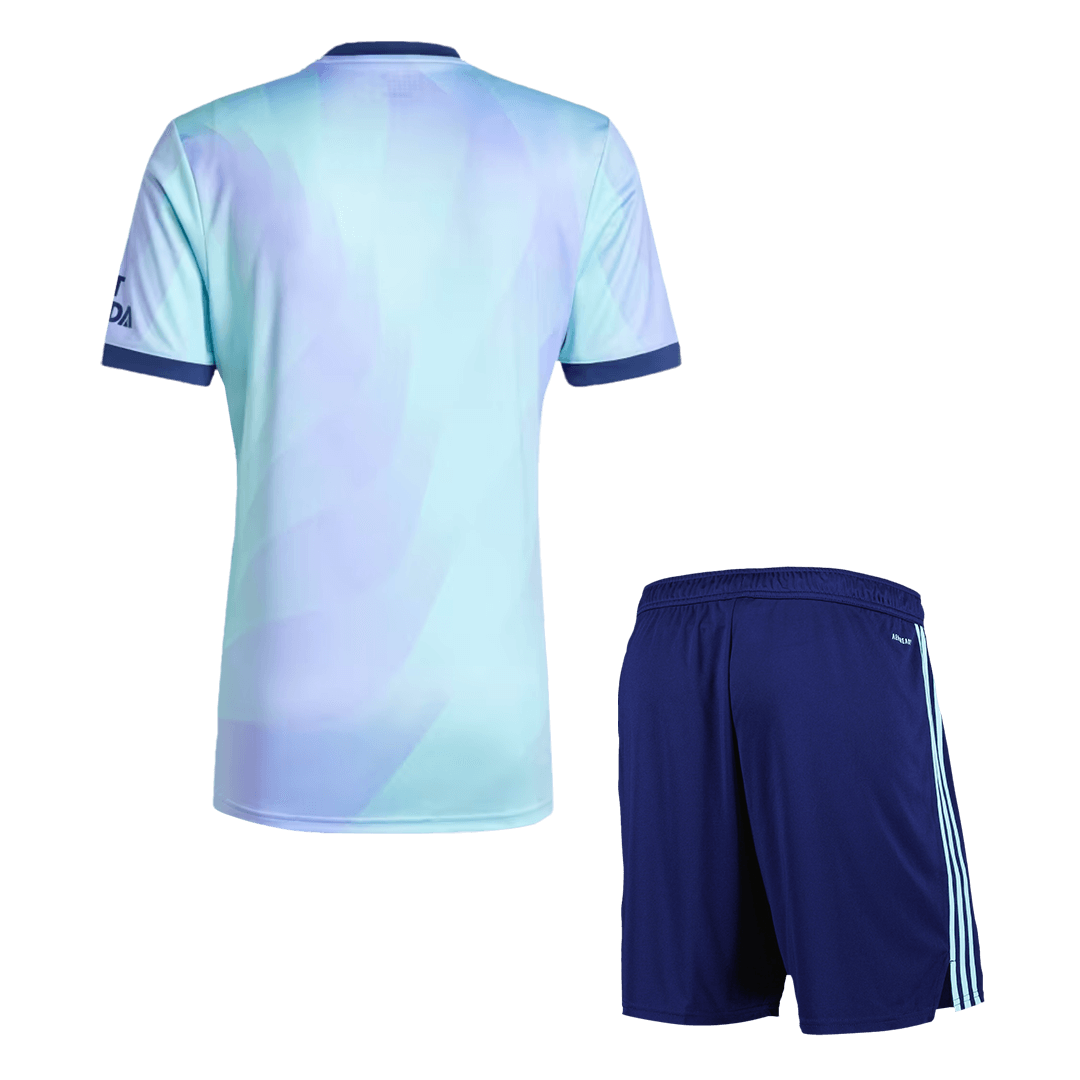 Arsenal Third Away  Football Shirt Kit(Jersey+Shorts) 2024/25 Best Football Kits Shop