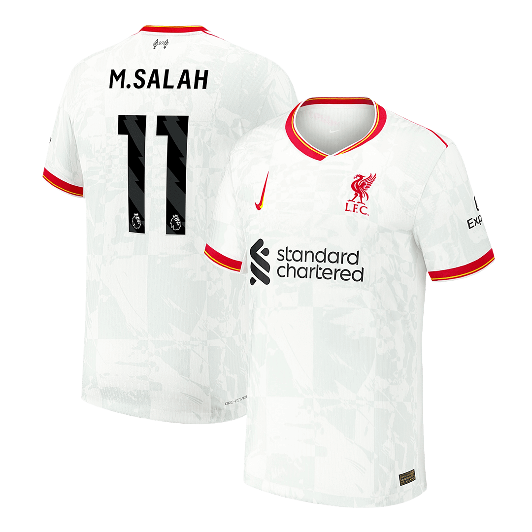 Player Version M.SALAH #11 Liverpool Third Away  Football Shirt 2024/25 Best Football Kits Shop