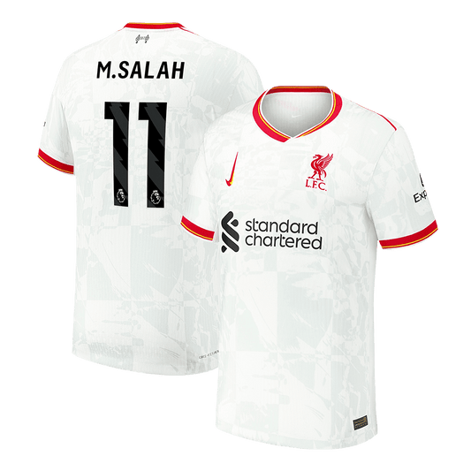Player Version M.SALAH #11 Liverpool Third Away  Football Shirt 2024/25 Best Football Kits Shop