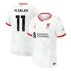 Player Version M.SALAH #11 Liverpool Third Away  Football Shirt 2024/25 Best Football Kits Shop