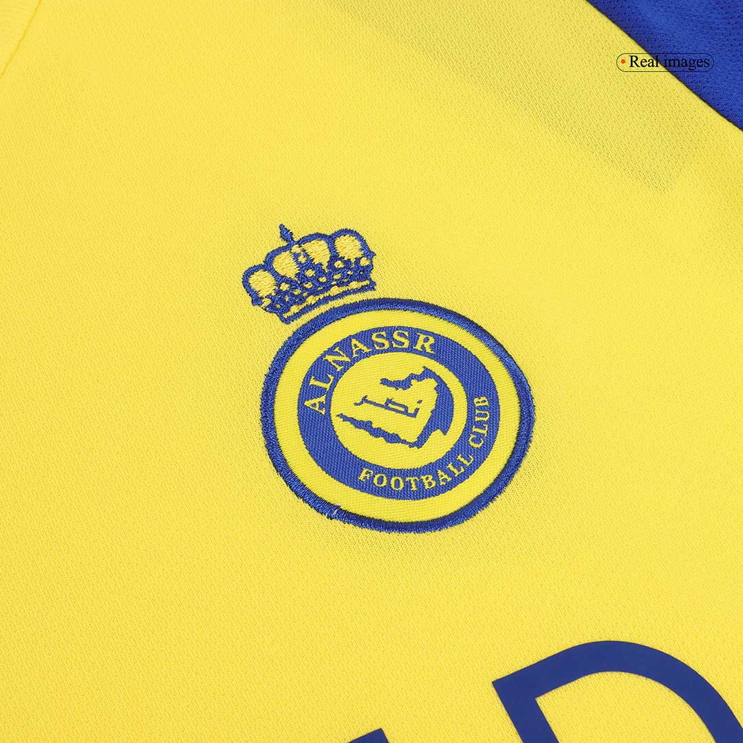 Kid's RONALDO #7 Al Nassr Home  Football Shirt Kit(Jersey+Shorts) 2024/25 - ACL Best Football Kits Shop