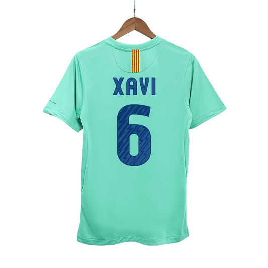 Retro XAVI #6 2010/11 Barcelona Away  Football Shirt Best Football Kits Shop