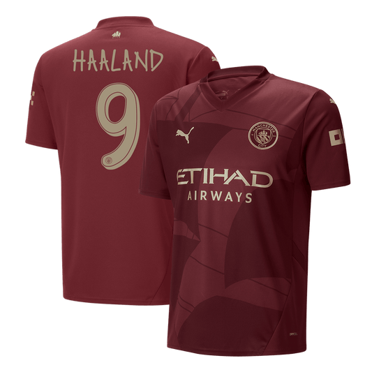 HAALAND #9 Manchester City Third Away  Football Shirt 2024/25 - UCL Best Football Kits Shop