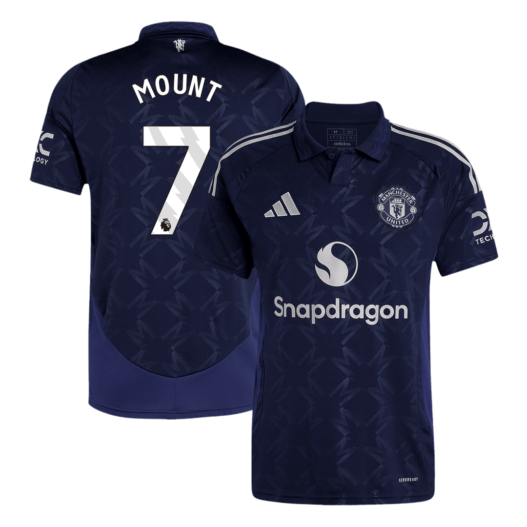MOUNT #7 Manchester United Away  Football Shirt 2024/25 Best Football Kits Shop