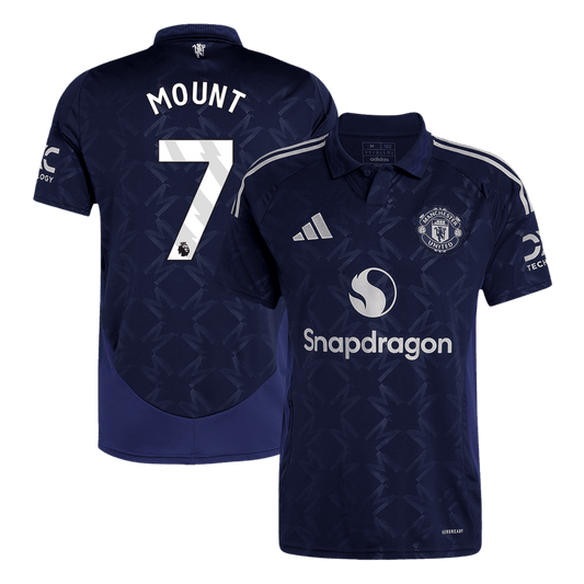 MOUNT #7 Manchester United Away  Football Shirt 2024/25 Best Football Kits Shop
