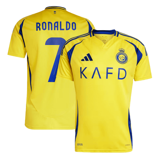 RONALDO #7 Al Nassr Home  Football Shirt 2024/25 - ACL Best Football Kits Shop